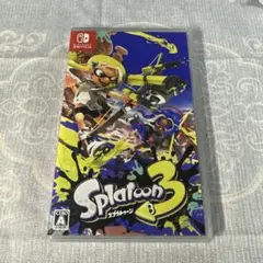 【美品】Switch スプラトゥーン3 ソフト