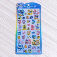 ドナルド＆デイジー　うるちゅるポップシール　ボンボンドロップシール　1シート