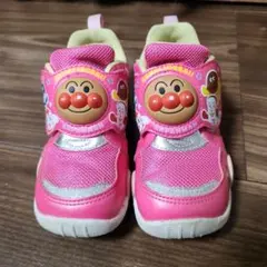 ムーンスター　17.0 アンパンマン キッズシューズ ピンク