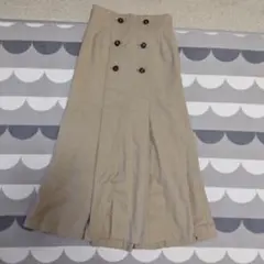 値下げNATURAL BEAUTY ロングスカート ベージュ系のサムネイル