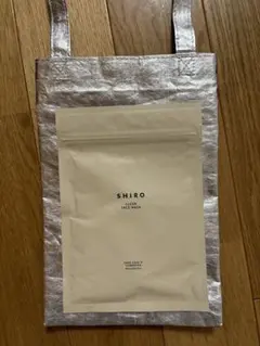SHIRO 酒かす米ぬかフェイスマスク　ギフトバッグつきのサムネイル