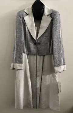 即決価格　新品未使用　ミスアシダ ワンピース　セットアップ　スーツ　7号　S