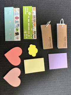 カラフルな付箋セット