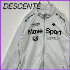 【良品】 デサント Move Sport ロゴ ウインドブレーカー