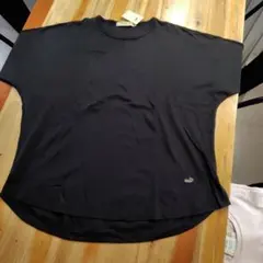 CROCODILE 黒 半袖シルケットコットンTシャツ Mサイズのサムネイル