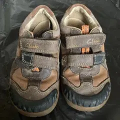 Clarks Stomposaurus スニーカー ブラウン　15〜15.5cmのサムネイル