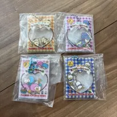 シャカシャカフレークシール風チャーム　4個