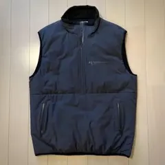 田中シェンさん着用　FELCO（USA）ナイロン・プルオーバーベスト紺 田中シェンさん着用 FELCO（USA）ナイロン・プルオーバーベスト紺40