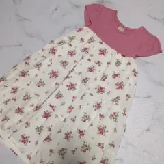 ※即日発送 petit main いちご柄 ワンピース 120cm