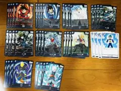ドラゴンボール クロスフォース 青デッキパーツ まとめ売り C4コン