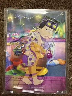 おそ松さん WEBくじ 第10弾 背景付きアクリルスタンド(一松)