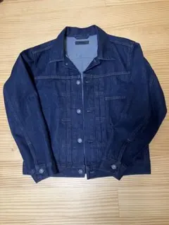 UNIQLO デニムトラッカージャケット Gジャン 68ブルー　XS