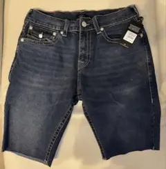 True Religionトゥルーレリジョン　ハーフパンツ　サイズ33新品