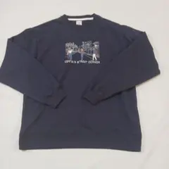 QUASH CERTAIN STREET CORNER スウェット ネイビー M
