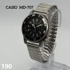 CASIO カシオ MD-707 ミリタリー ダイバー クォーツ - メルカリ