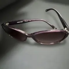 NINE WEST サングラス パープル ストーン装飾のサムネイル