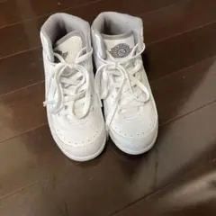 Nike Air Jordan 1 スニーカー US 2C ホワイト/グレー