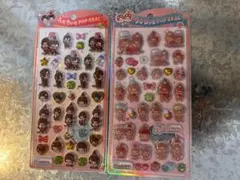 【正規品】モンチッチ　うるちゅるポップシール 2枚セット