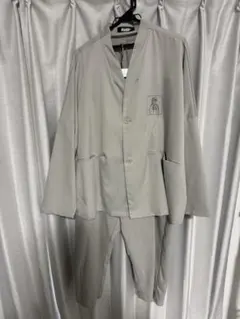 クティールKutir★メンズジャケット&パンツセットアップLグレージュ