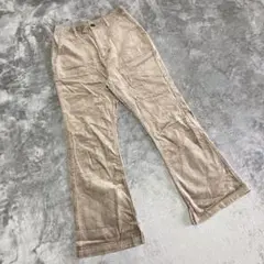 【チャオパニックティピー】（M）ストレッチコーデュロイフレアパンツ カジュアル