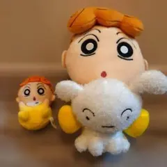 クレヨンしんちゃん、ひまわり ビッグぬいぐるみ