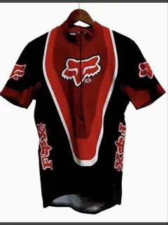 FOX RACING フォックス 半袖サイクルジャージ ビッグロゴ Y2K 古着