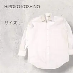 HIROKO KOSHINO ヒロココシノ ワイシャツ 長袖 ホワイト メンズのサムネイル