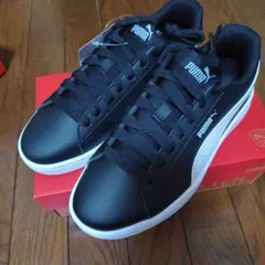 新品☆ プーマ PUMA ブラック スニーカー リッキー クラシック 靴