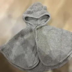 UNIQLO くま耳ポンチョ ベージュ