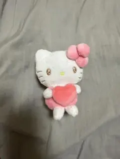 ハローキティ ぬいぐるみ マスコット ハート