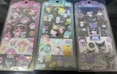 ドロップジェリーシール　サンリオ　3枚セット