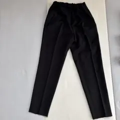 マタニティ　センタープレスパンツ