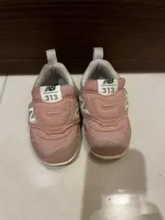 New Balance 313 ベビーシューズ ピンク　12センチ　女の子