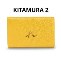 2026年最新】Kitamura カラー：イエロー系 レディース 二つ折り財布の