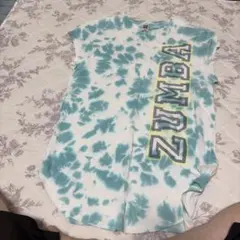 ZUMBA WEAR タイダイ柄 ノースリーブシャツ XSのサムネイル