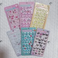 【即購入OK】サンリオ ボンボンドロップシール 【第１弾】（６枚セット）