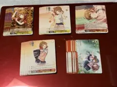 花海佑芽 U C CR まとめ売り　ヴァイスシュヴァルツ　学園アイドルマスター