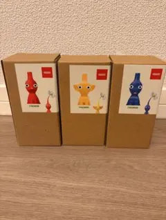 ピクミン 一輪挿し 新品 箱入り 3個セット 赤 青 黄 任天堂 正規品