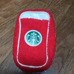 Starbucks ボアポーチ レッドのサムネイル