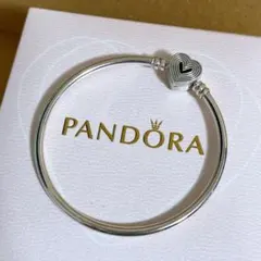 限定非売品】 PANDORA パンドラ フラワーモチーフ ブレスレット 17 