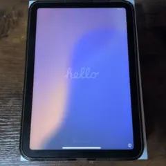 Apple iPad mini 6世代 スペースグレー 本体
