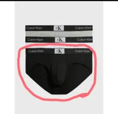 Calvin klein　メンズ　ビキニブリーフ　コットン　S　ブラック