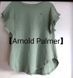 【Arnold Palmer】アーノルドパーマー フリル袖カットソーのサムネイル
