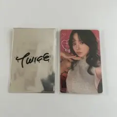TWICE POPUP 特典カード ミナ