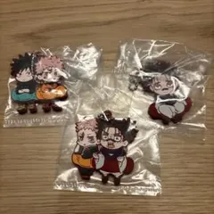 呪術廻戦 キャラばんちょうこう ラバーマスコット　脹相　虎杖　伏黒