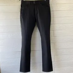 ルイヴィトン デニム パンツ ブラック 30サイズ ヌメ革パッチのサムネイル