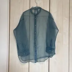 JEANASIS シャツ ワンピース カバーリングヨークロングシャツ - メルカリ