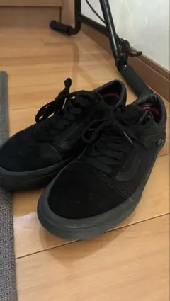 VANS POP CUSH ブラックスニーカー