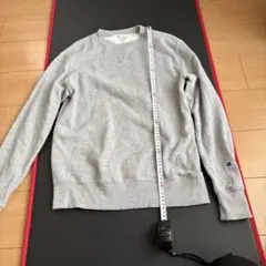 Champion グレー クルーネック トレーナー