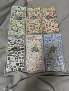 【国内正規品】ジュエルプチドロップシール　ステッカー6枚セット